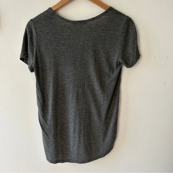 Aritzia heather grey scoop ‎ neck tee XS (XXS) - Picture 6 of 7
